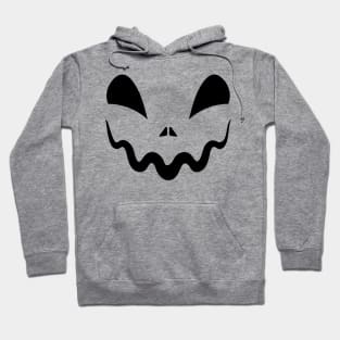 A face with a scary smile Hoodie